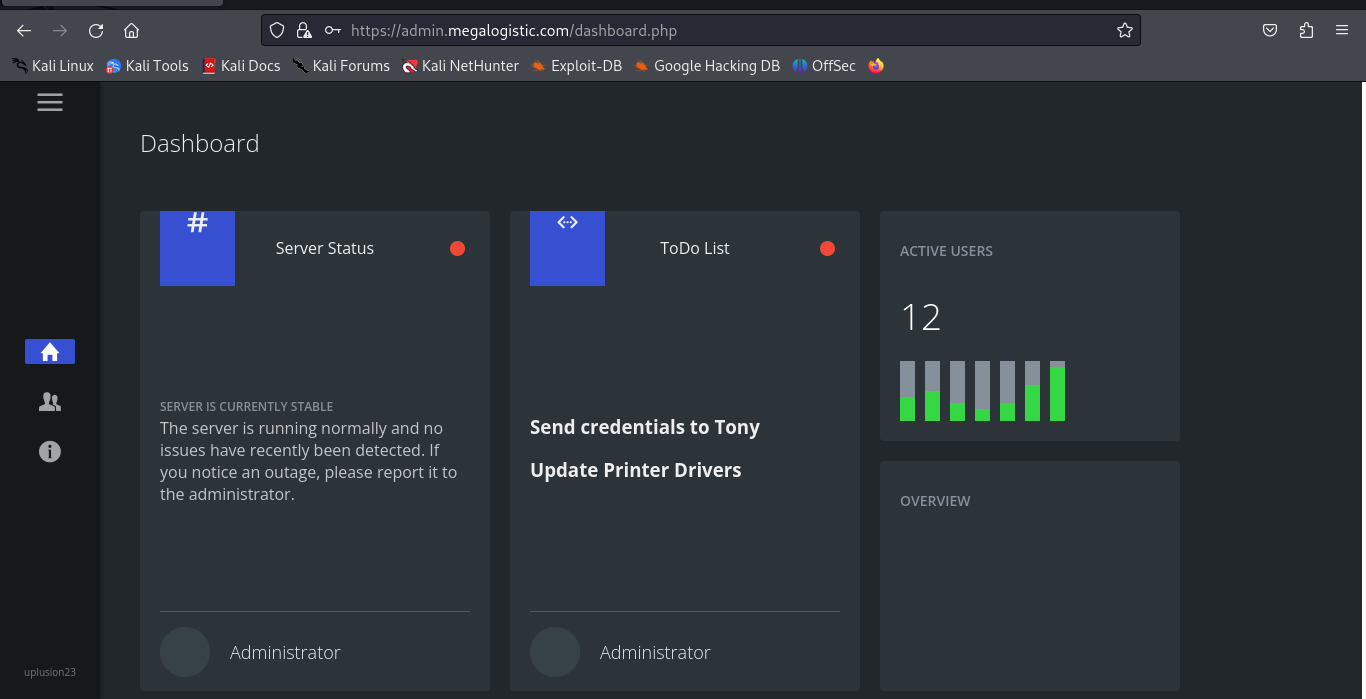 Dashboard